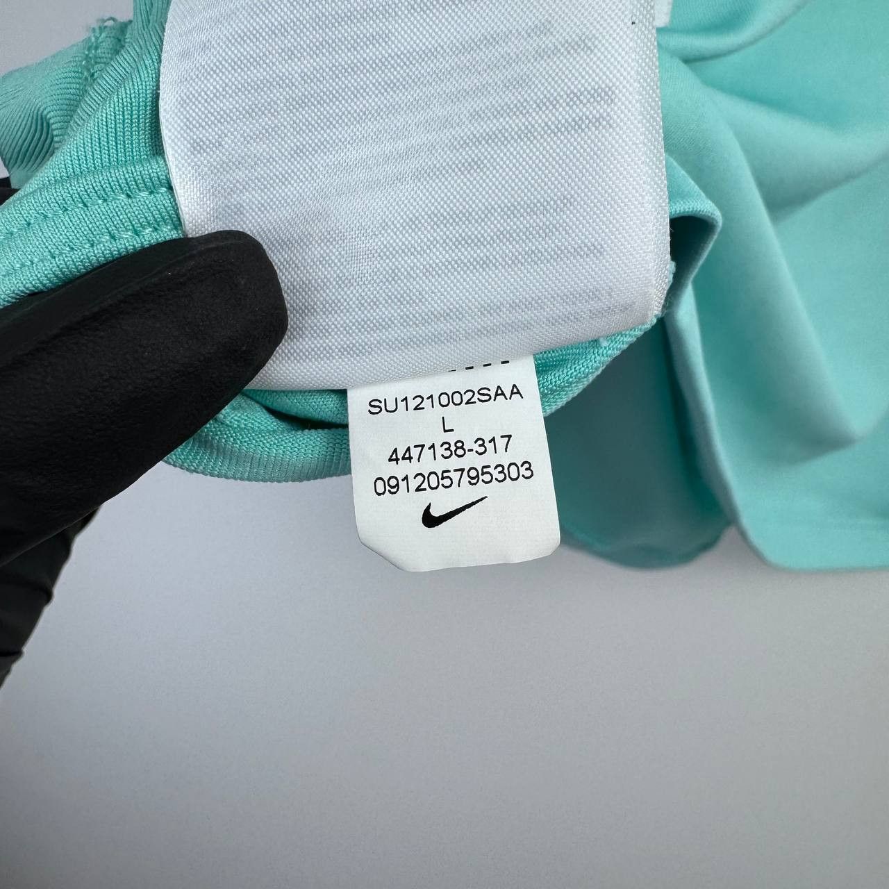 Nike Nike Womens Dri Fit Training T-Shirt Mint Green Athletic L Size L / US 10 / IT 46 - 5 Thumbnail