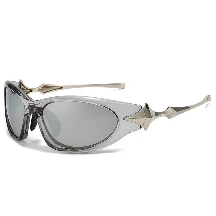 Electric Visual Vibe Street ins style custom avant-garde sunglasses Size ONE SIZE - 5 Thumbnail