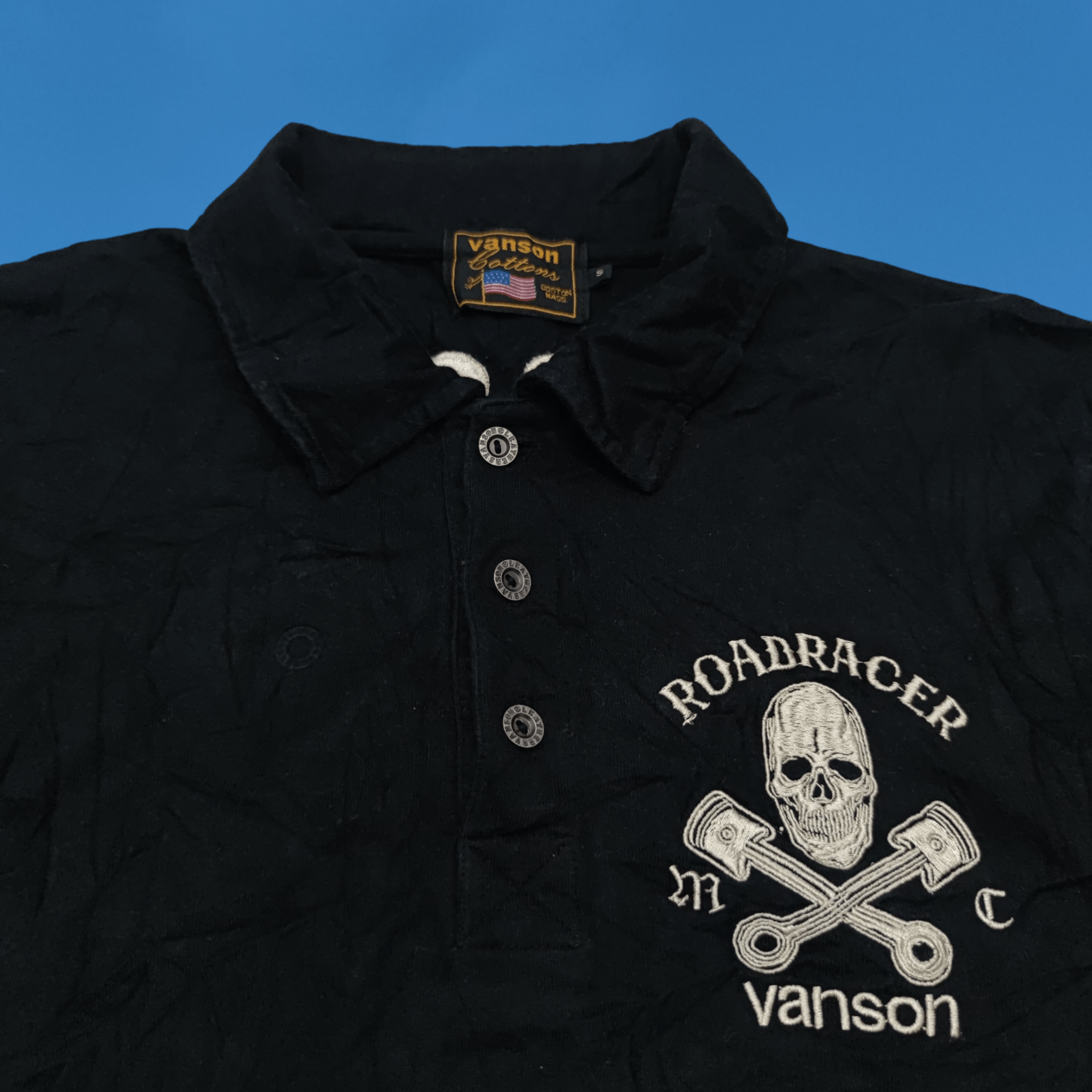 Vanson Leathers Vanson Leathers Embroidered Nice Design Polos Size S / US 4 / IT 40 - 3 Thumbnail