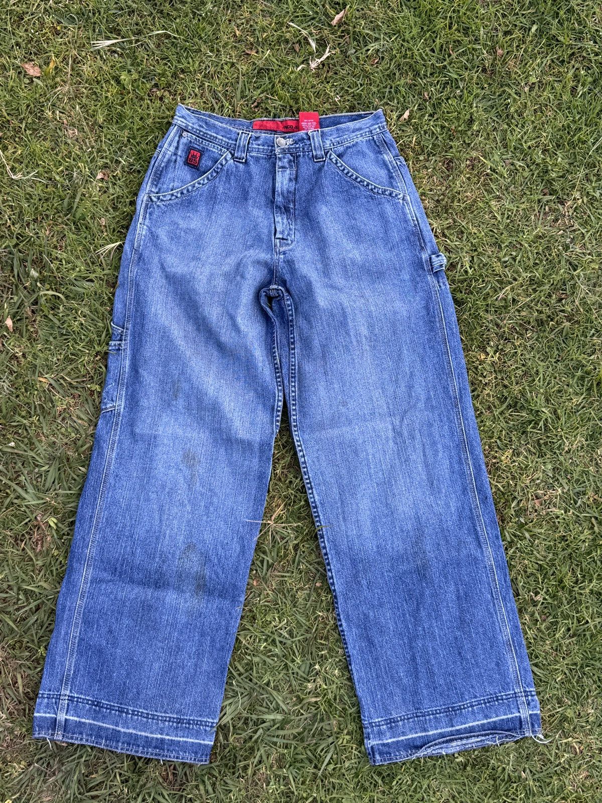 JNCO JNCO Wide Leg Baggy Carpenter Blue Jeans Size US 32 / EU 48 - 7 Thumbnail