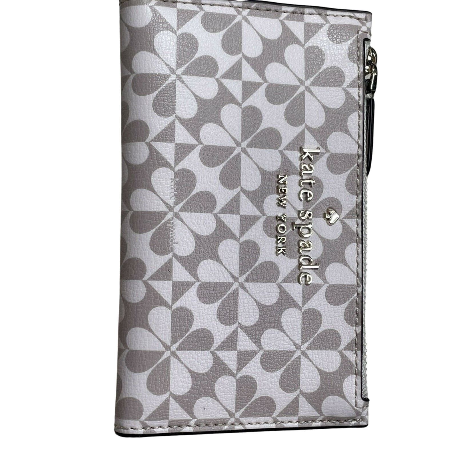 Kate Spade NWT Kate Spade Hollie Spade Clover Geo Slim Bifold Wallet Size ONE SIZE - 6 Thumbnail