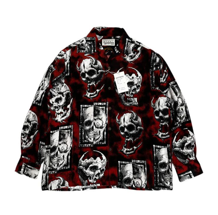Wacko Maria X 56Tattoo Studio The Guilty Parties Skull Shirt