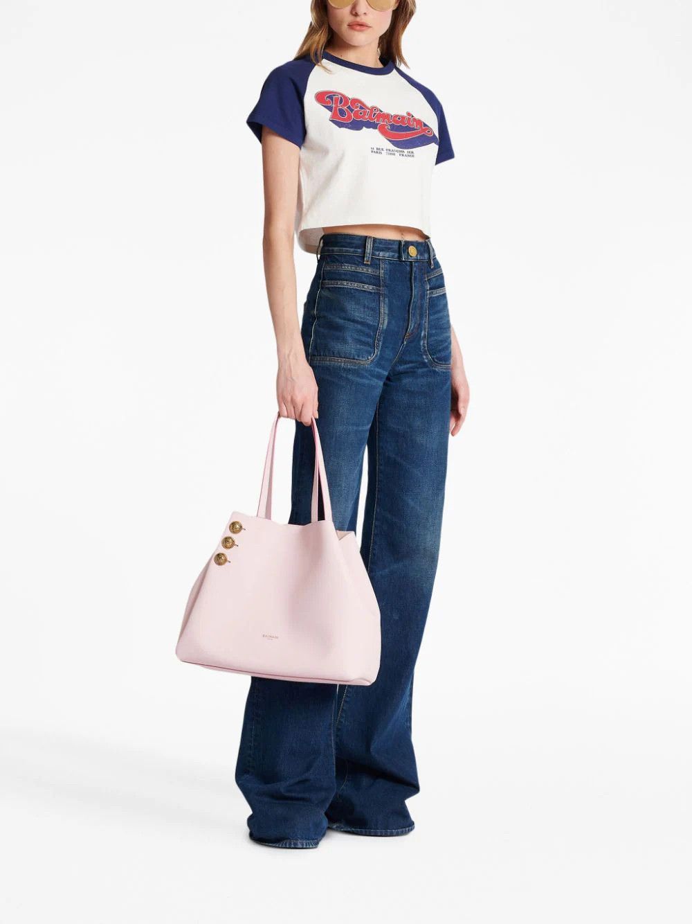 Balmain o1w1db10624 Bag in Pink Size ONE SIZE - 5 Thumbnail