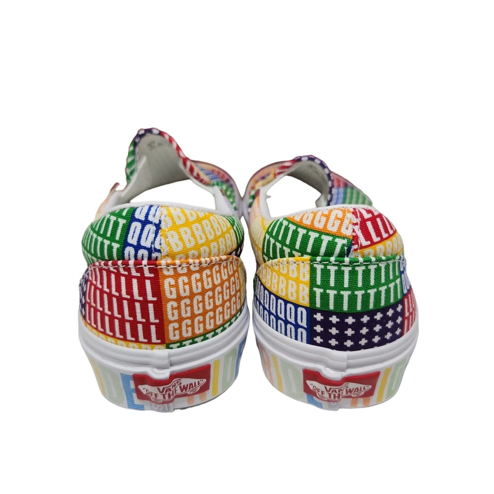 Vans Vans Classic Slip On Pride Multi True White Womens Size 7.5 Size US 7.5 / IT 37.5 - 5 Thumbnail