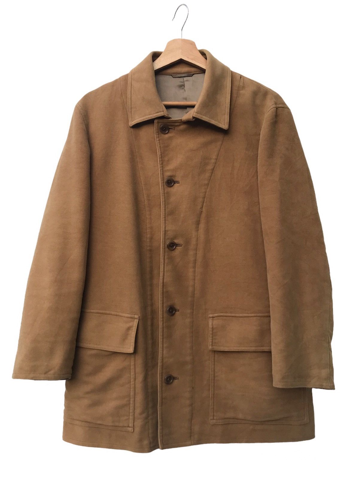 Calvin Klein × Calvin Klein 205W39NYC ‼️OFFER ME‼️ Calvin Klein Cotton Suede Jacket Size US M / EU 48-50 / 2 - 2 Thumbnail