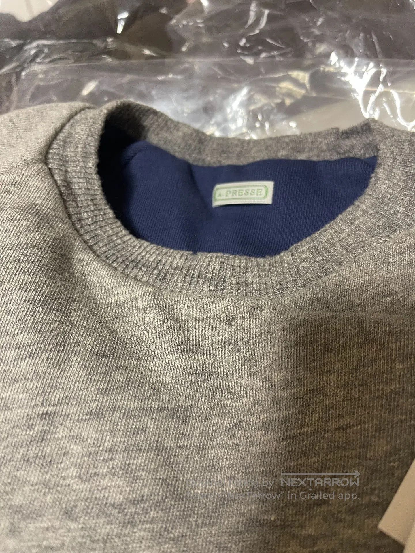 A.PRESSE A.PRESSE Vintage Reversible Sweatshirt. Size US M / EU 48-50 / 2 - 2 Thumbnail