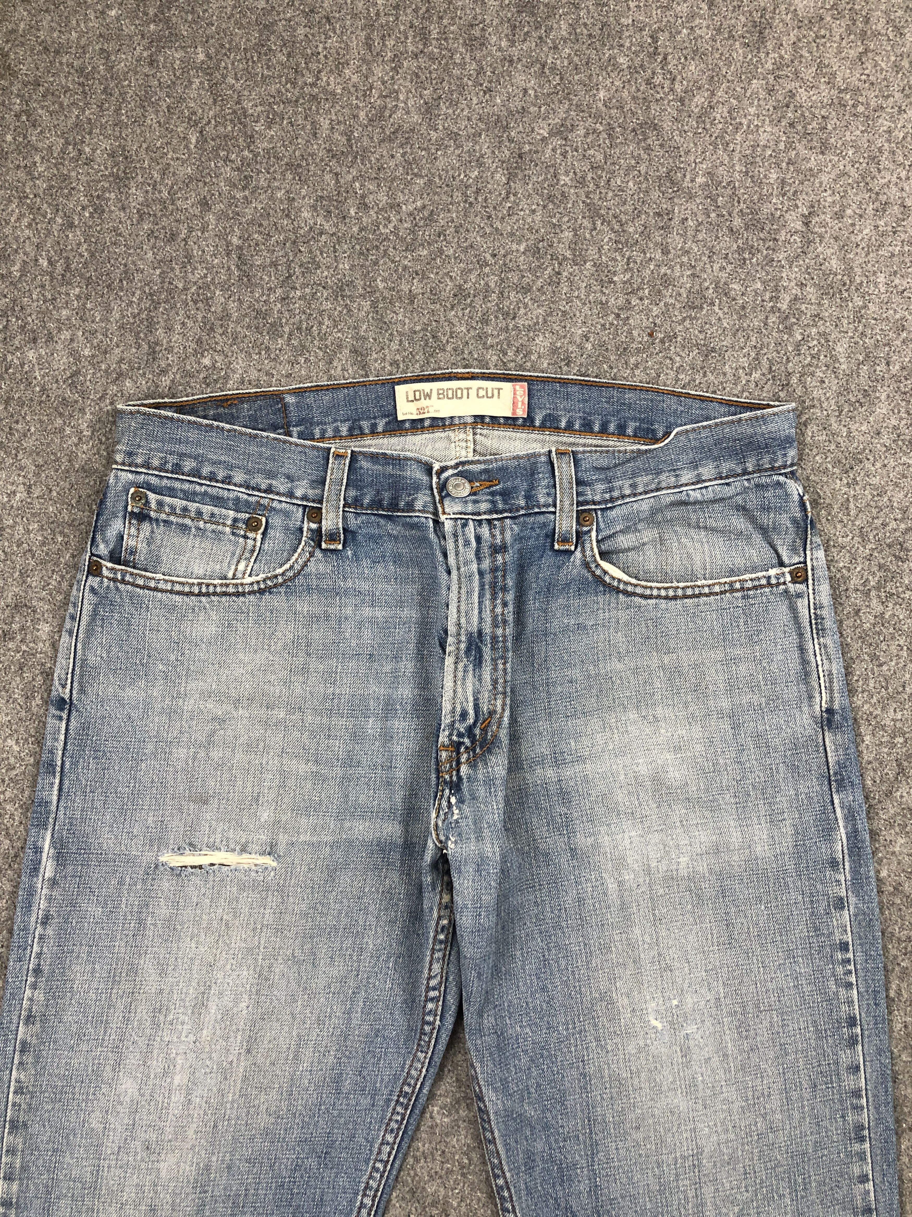 Levi's Vintage Levis 527 Flared Low Bootcut Jeans DP2455 Size US 35 - 2 Thumbnail