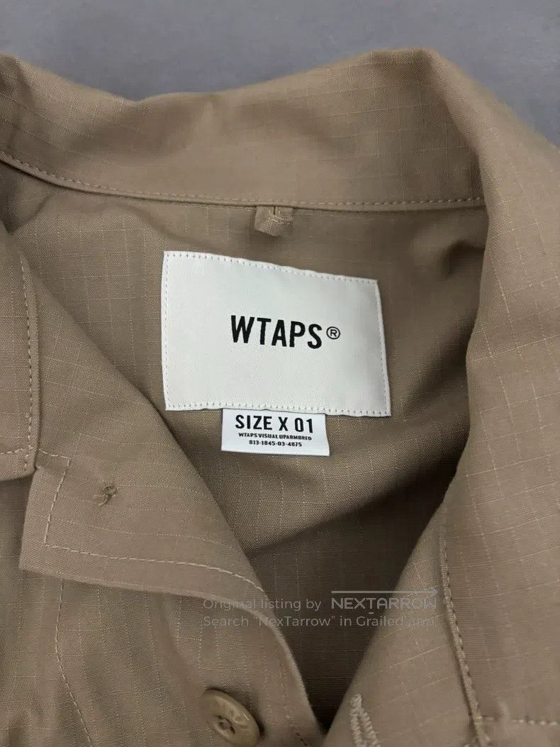 Wtaps Wtaps Solid color multi-pocket collar buttoned long-sleeve Size US S / EU 44-46 / 1 - 4 Thumbnail