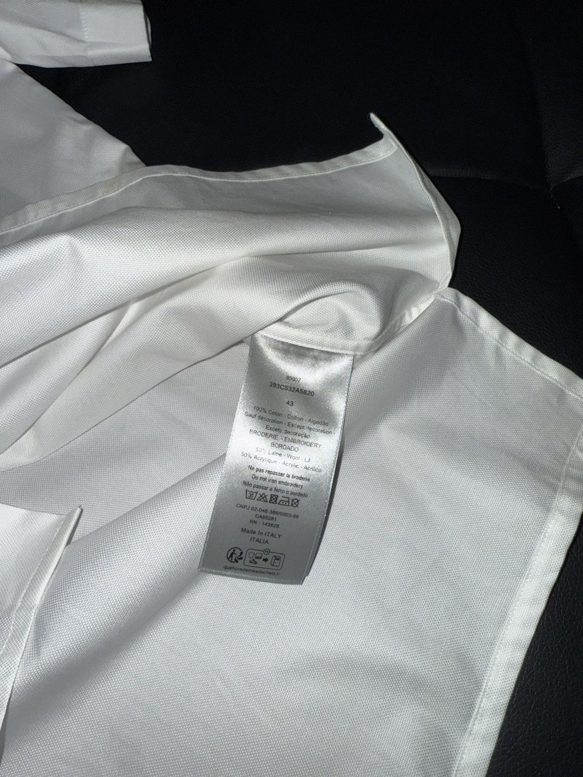 DENIM TEARS × Dior Dior x DENIM TEARS logo shirt Size US XL / EU 56 / 4 - 7 Thumbnail