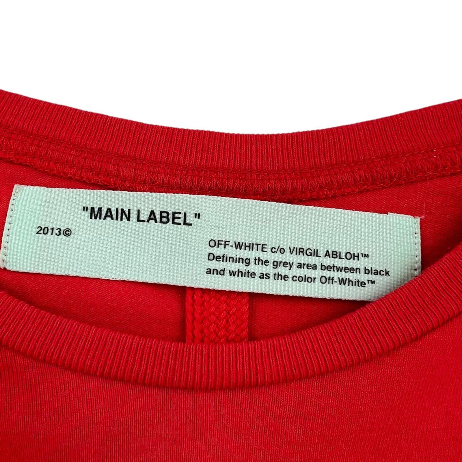 Off-White Off-White Mona Lisa Red Long Sleeve T Shirt Size US S / EU 44-46 / 1 - 6 Thumbnail