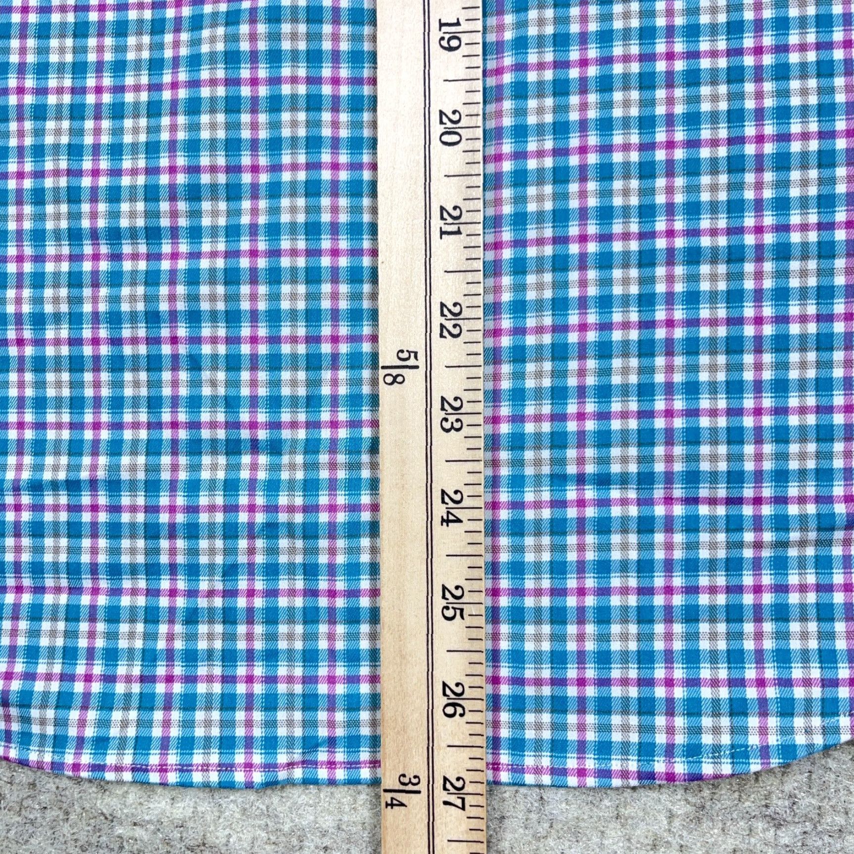 johnnie-O johnnie-O Polo Shirt Men Small Blue Pink Plaid Prep Performance Golf Shirt Men Small Blue Plaid American Classic College Logo Preppy Mens Polo Size US S / EU 44-46 / 1 - 7 Thumbnail