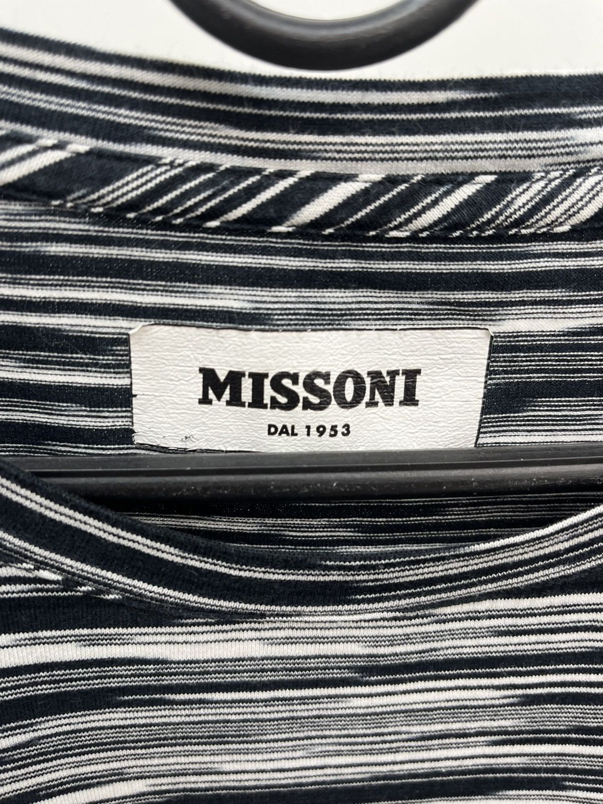 Missoni Missoni Striped Cotton Tee T-shirt Size US S / EU 44-46 / 1 - 4 Thumbnail