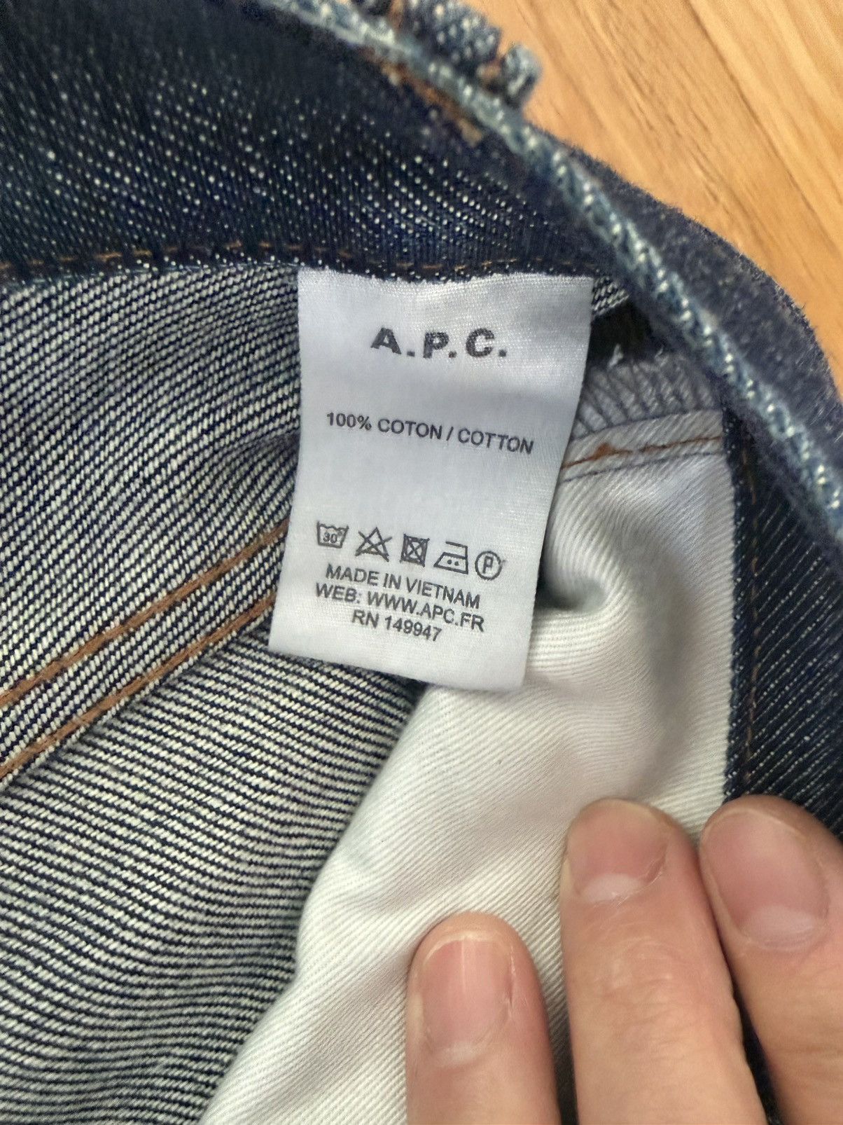 A.P.C. APC New Standard size 32 Size US 32 / EU 48 - 5 Thumbnail