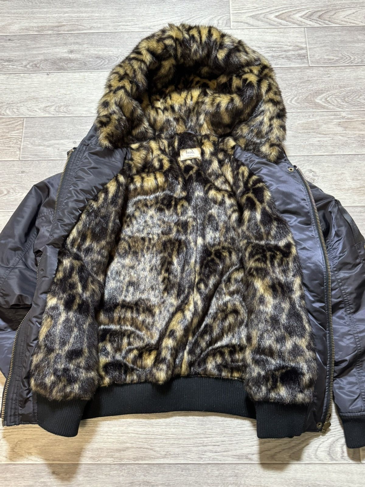 Japanese Brand If Six Was Nine Style Fur Bomber jacket Size US M / EU 48-50 / 2 - 5 Thumbnail