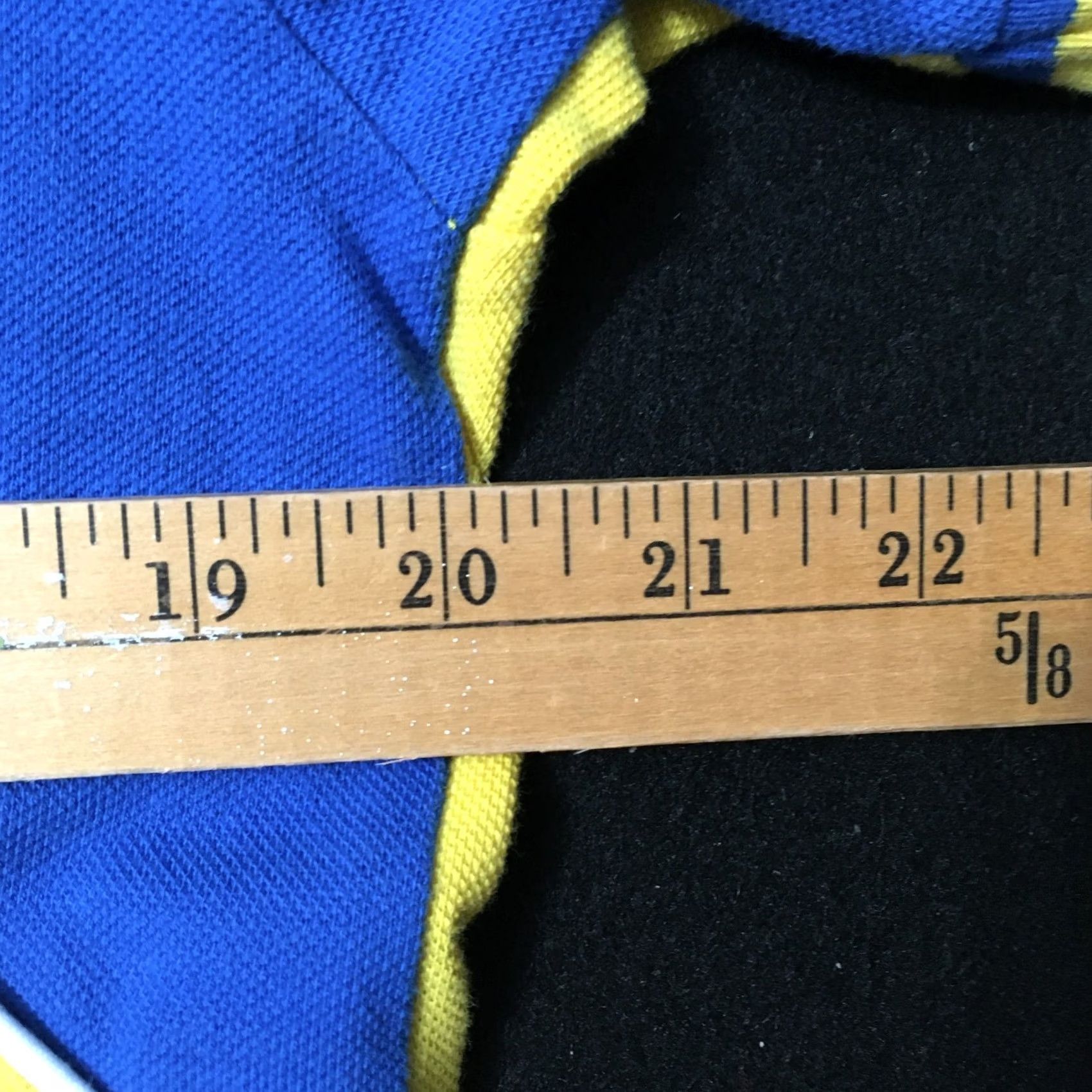 Vintage National Team SWEDEN POLO SHIRT Large - Yellow & Blue Flag Design Shirt Men L BLUE YELLOW Sweden Flag 90s Theme Mens Size US L / EU 52-54 / 3 - 5 Thumbnail