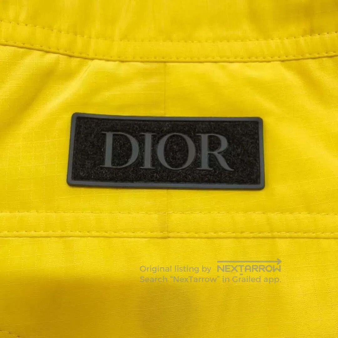 Dior dior yellow drawstring shorts with buckle. Size US 32 / EU 48 - 6 Thumbnail