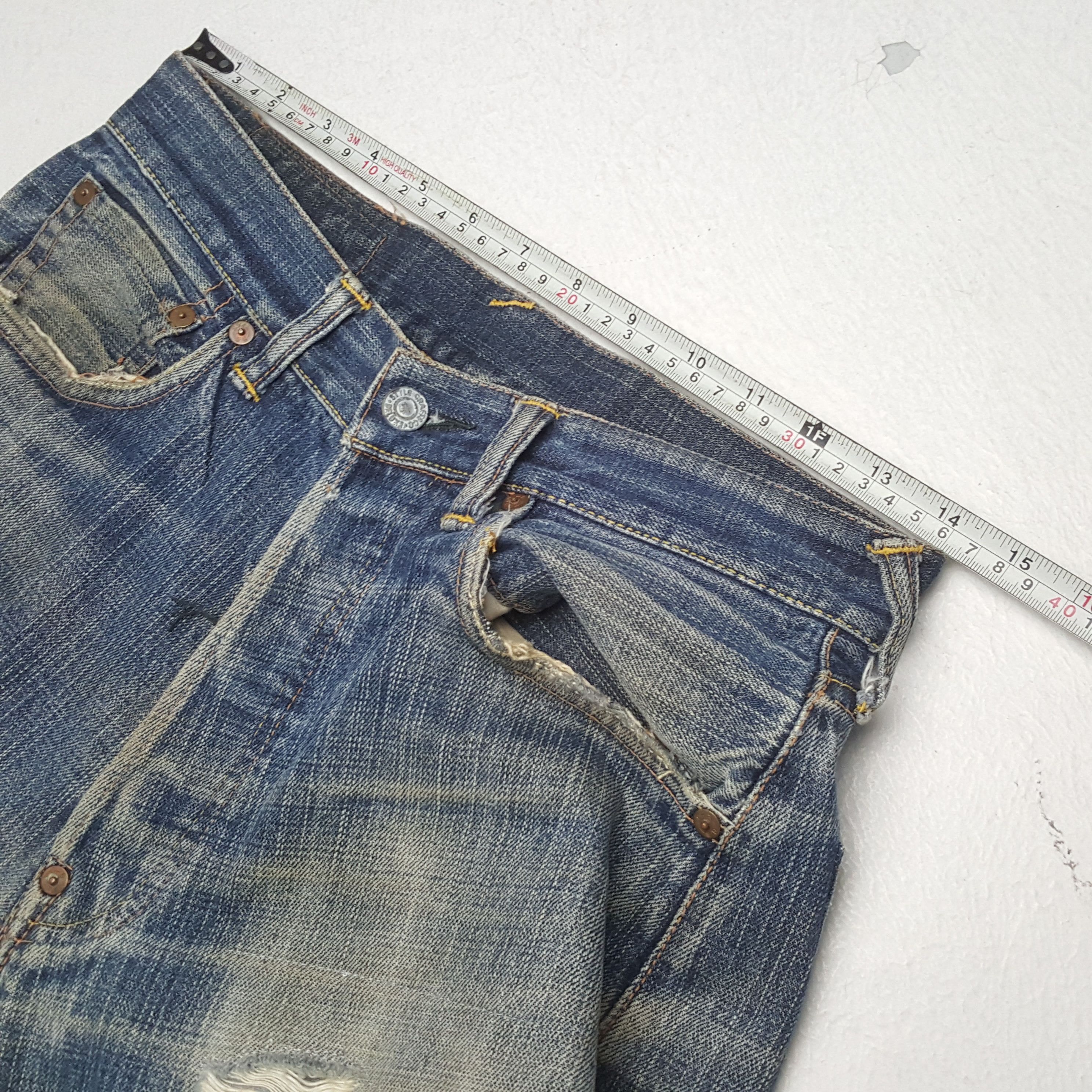 Evisu EVISU x MCDONALD Japanese Brand Custom Daicock Jeans Size US 28 / EU 44 - 7 Thumbnail