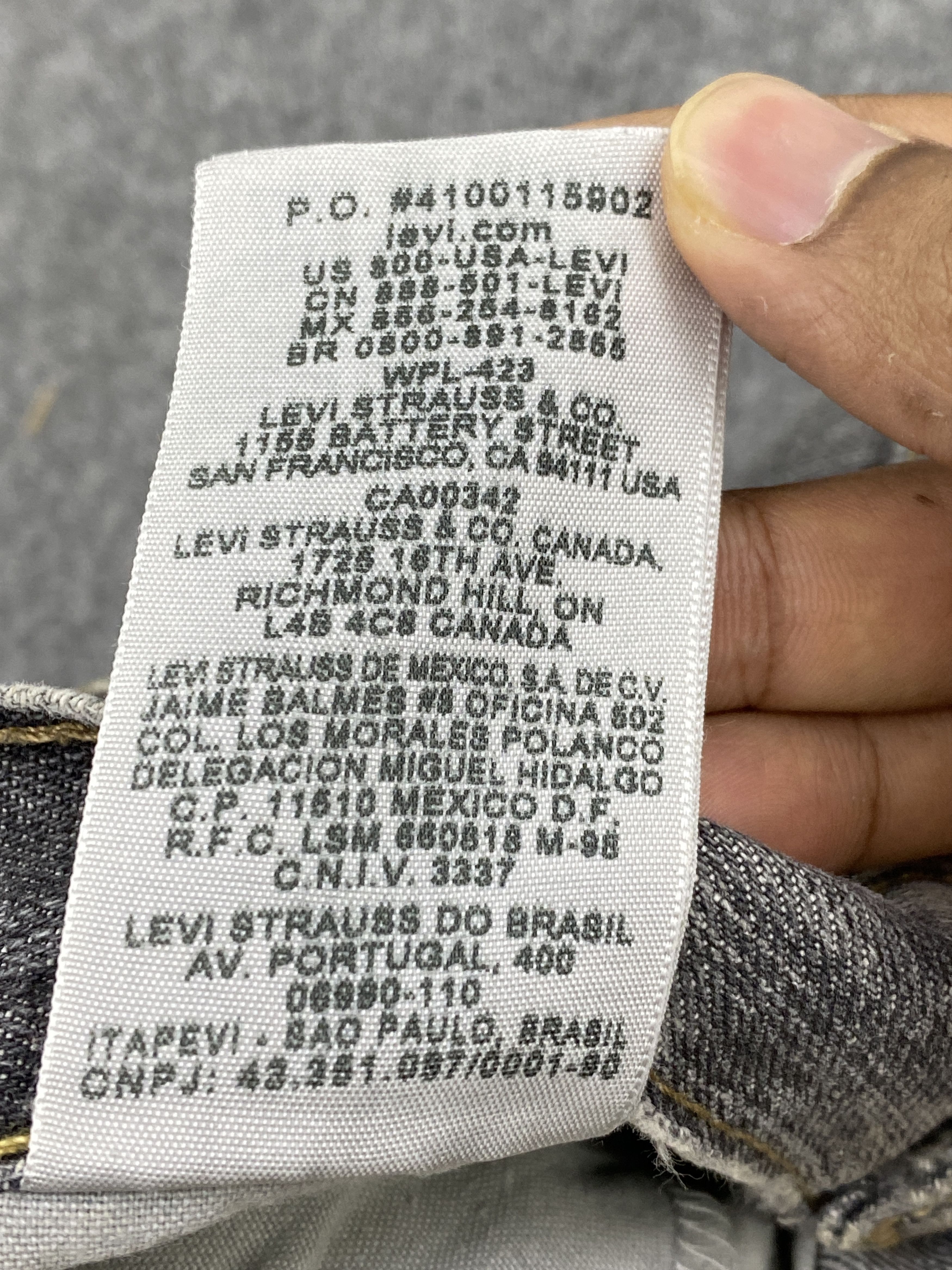 Levi's Vintage Levis 514 Faded Black Distressed Jeans DP2640 Size US 32 / EU 48 - 14 Thumbnail