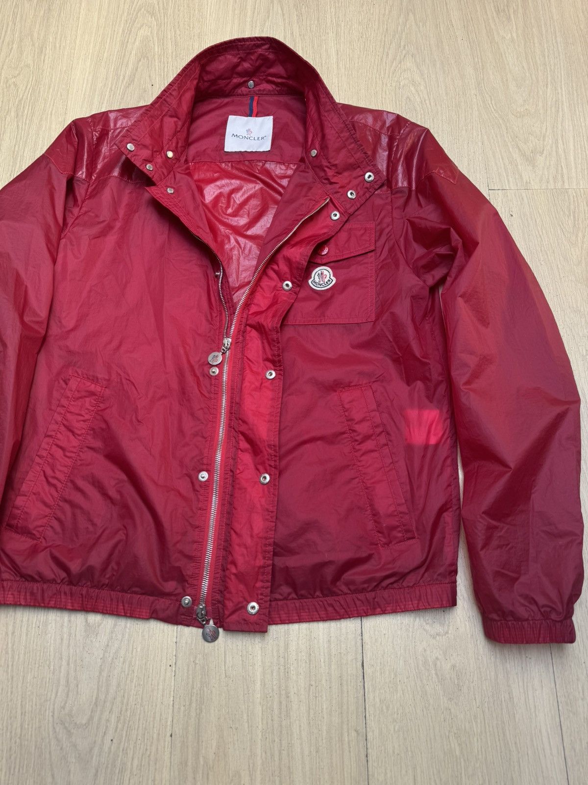 Moncler Moncler nylon avant garde old money jacket Size US M / EU 48-50 / 2 - 2 Thumbnail