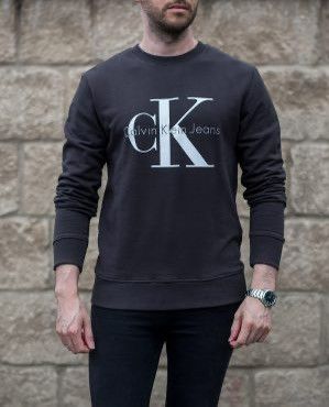 Calvin Klein × Calvin Klein 205W39NYC Calvin Klein Oversized Sweatshirt Crewneck Embroidered CK Size US M / EU 48-50 / 2 - 1 Thumbnail