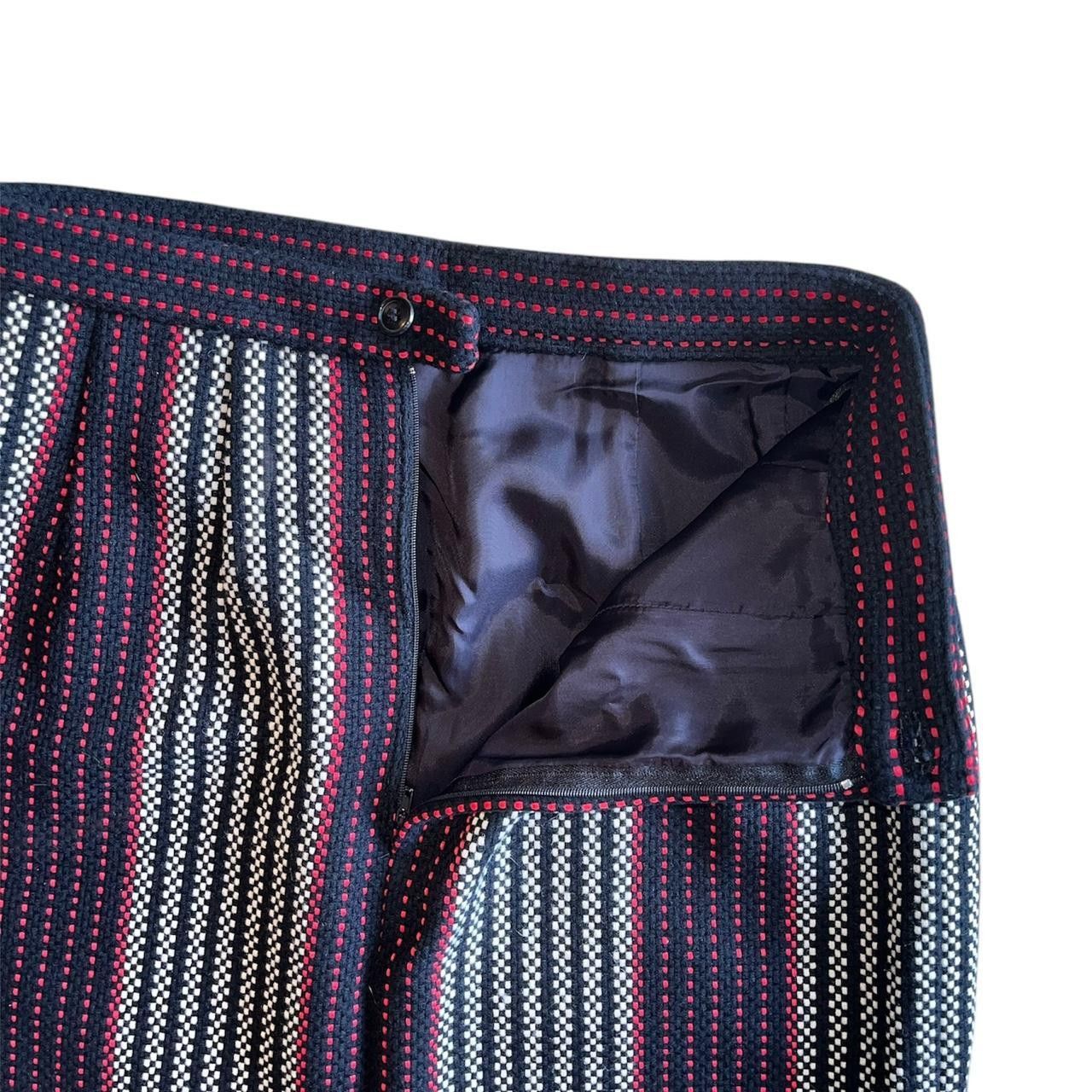 2001 A/W COMME des GARÇONS Vintage COMME des GARÇONS 2001 A/W Stripe Skirt