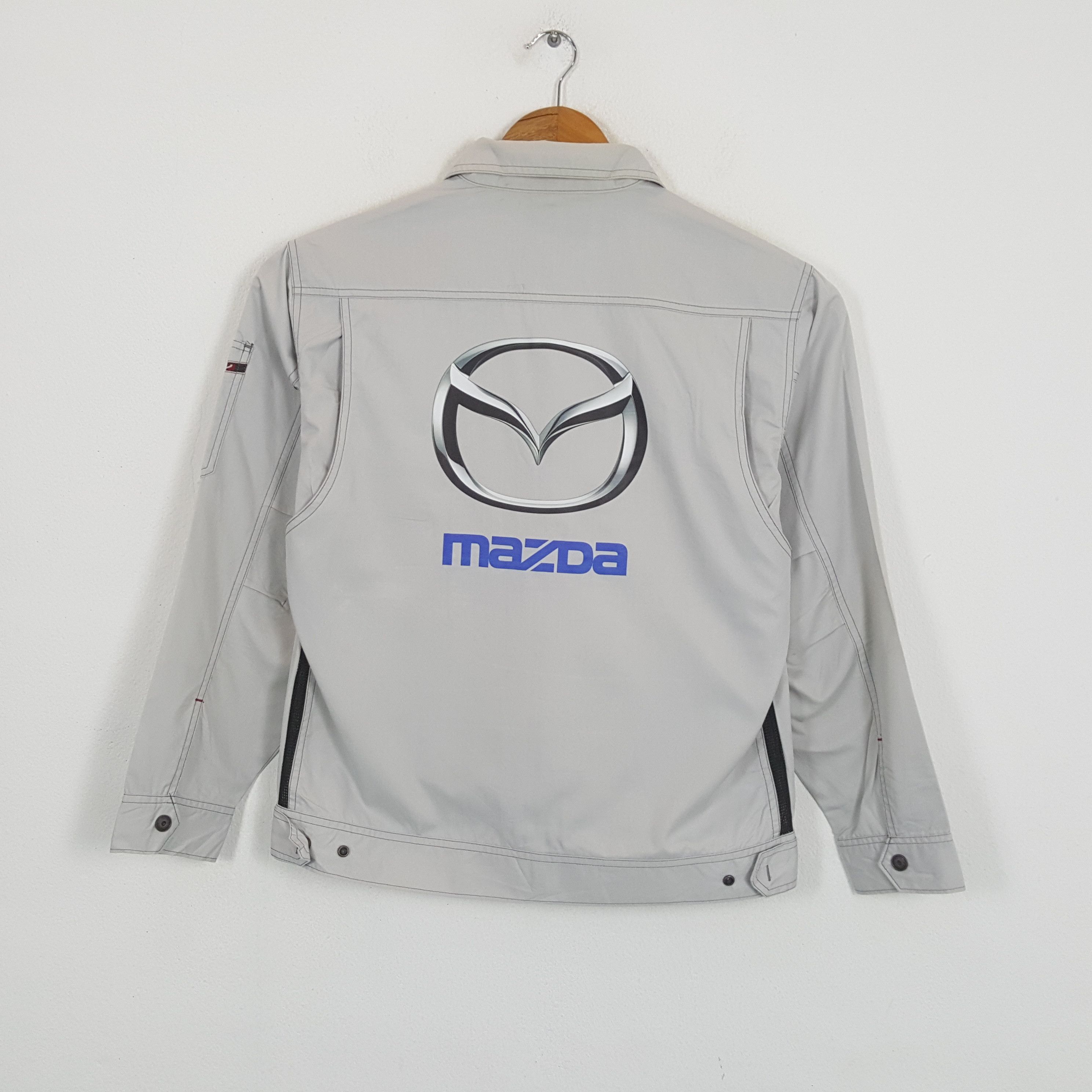 Japanese Brand × Vintage Vintage MAZDA Japanese Racing Team Custom Jacket Size US M / EU 48-50 / 2 - 1 Thumbnail