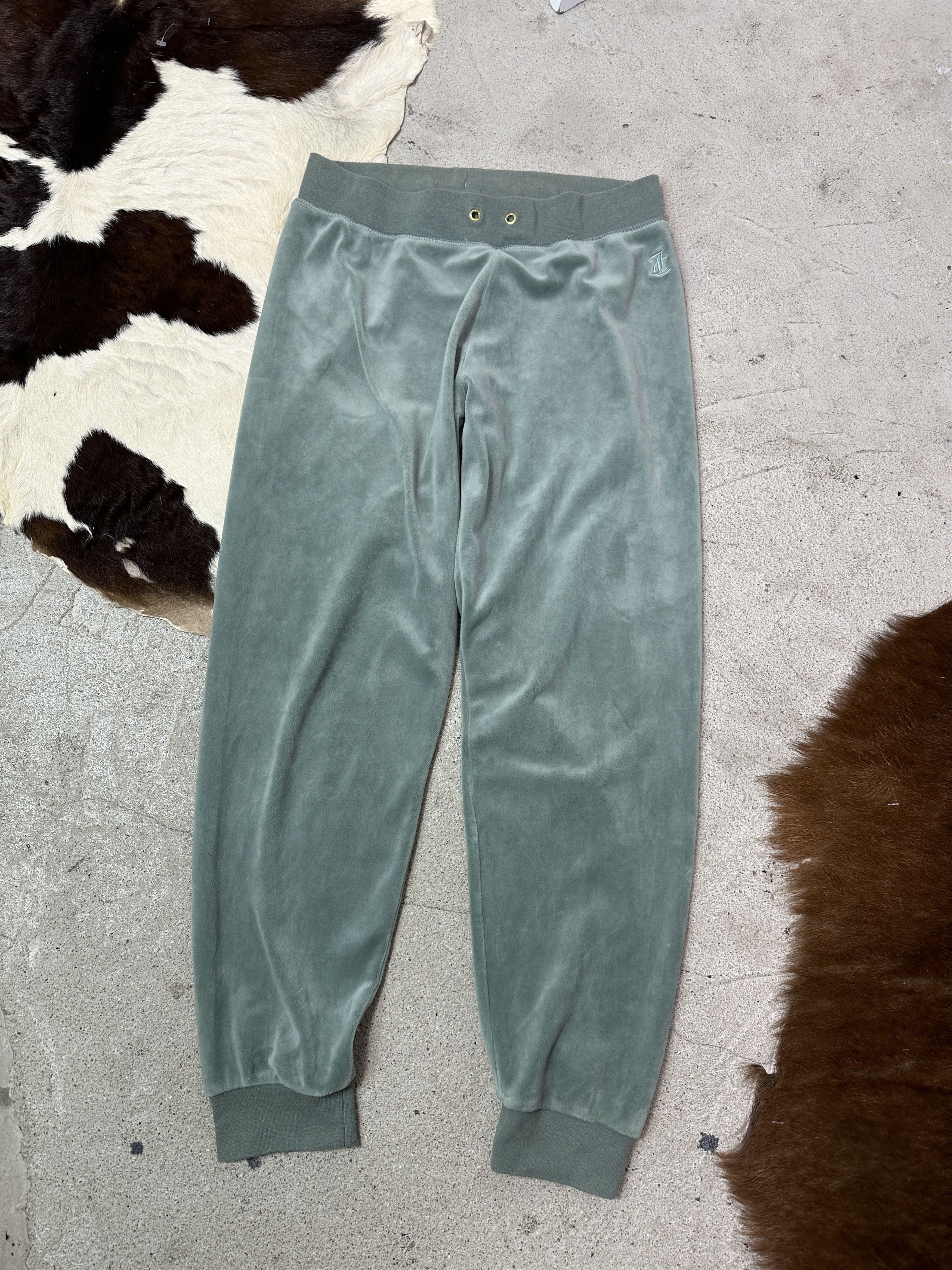 Juicy Couture Vintage Velvet Streetwear Juicy Couture Sweatpants Y2K Size 26" / US 2 / IT 38 - 2 Thumbnail