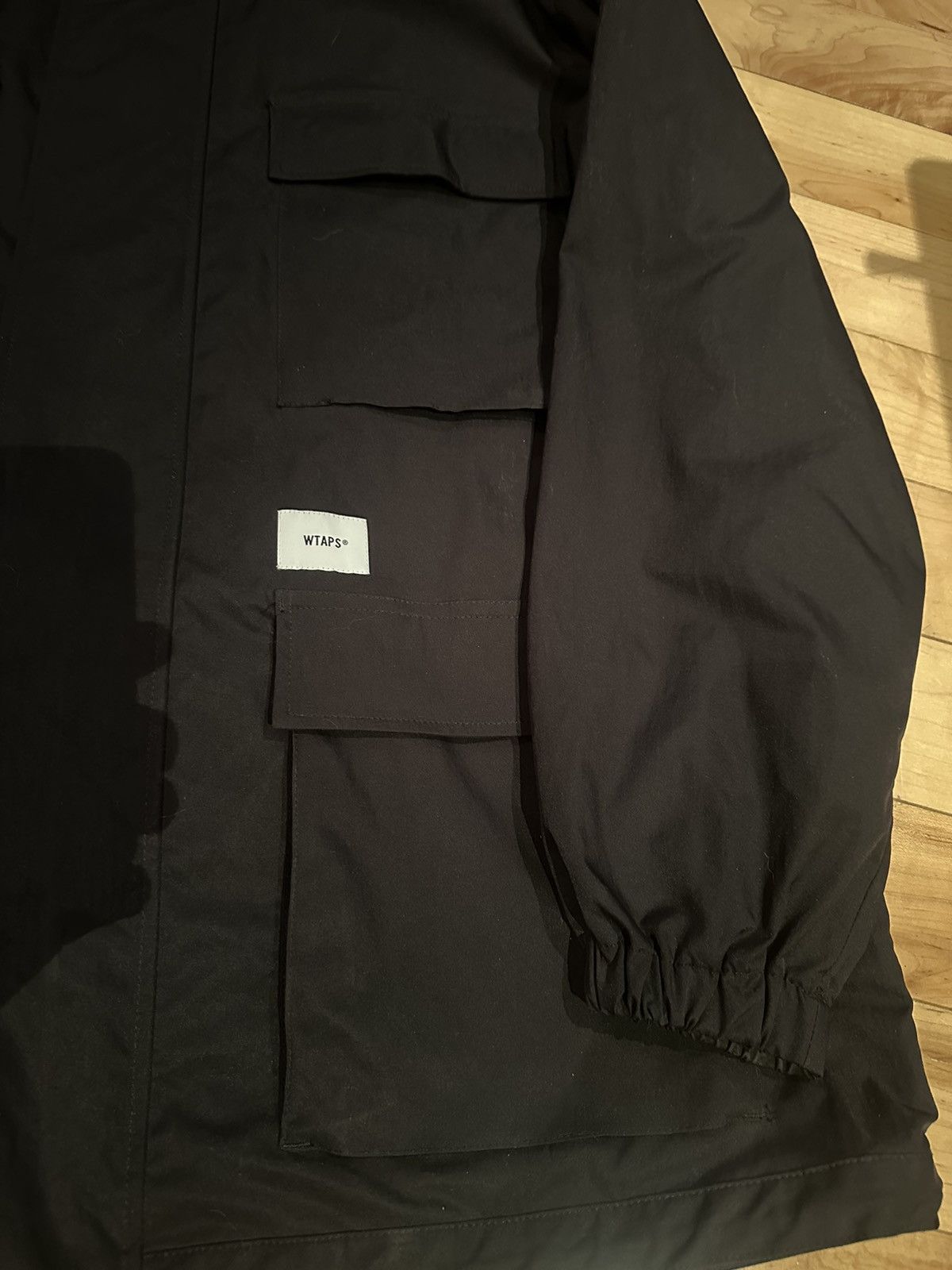 Wtaps Felicia Military Poly Twill Zip Up Jacket Windbreaker Size US XL / EU 56 / 4 - 2 Thumbnail