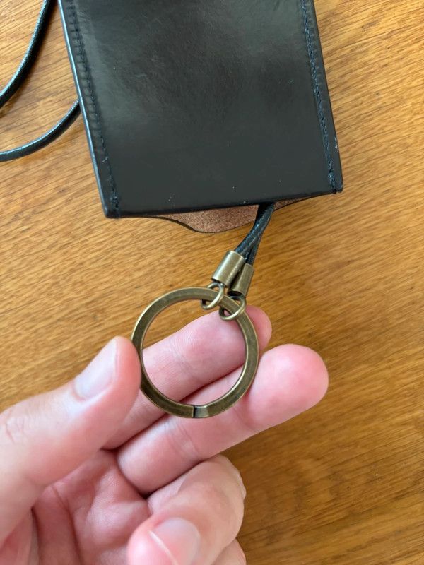 Lemaire Lemaire Key Holder Leather Necklace Size ONE SIZE - 5 Thumbnail