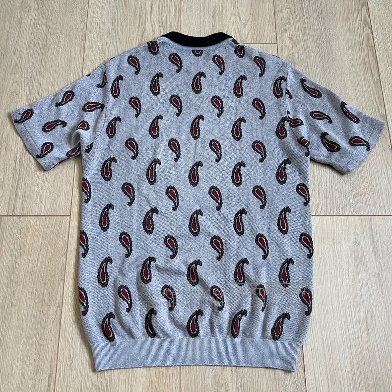 Wacko Maria Wacko Maria Leopard Knit Polo Shirt Size US M / EU 48-50 / 2 - 3 Thumbnail
