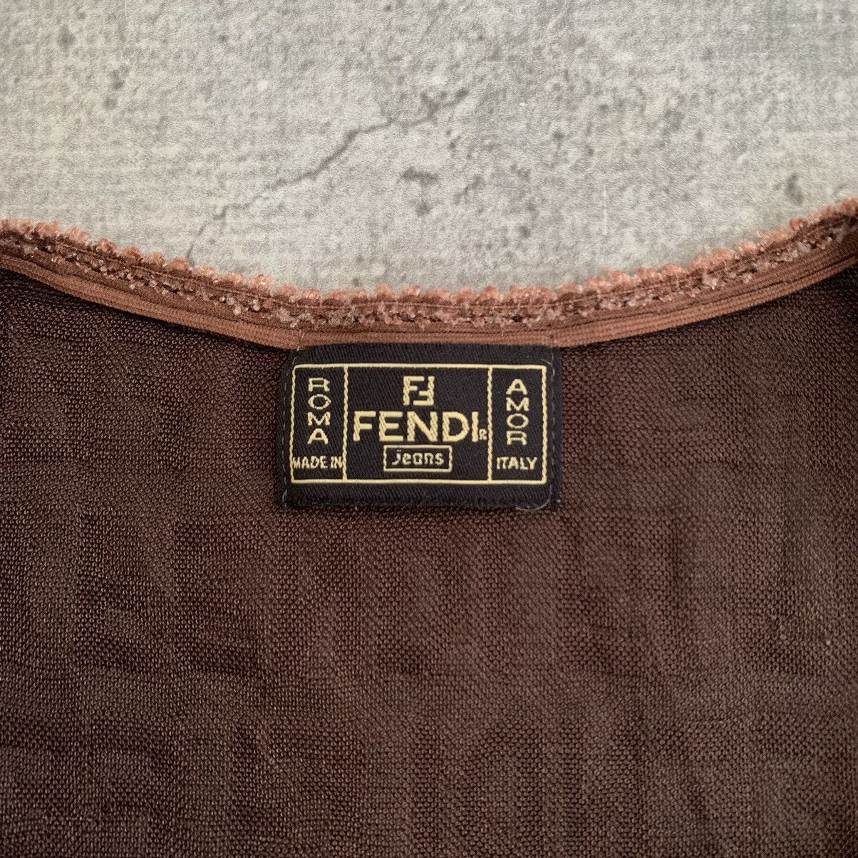Fendi FENDI MONOGRAM SHIRT Size S / US 4 / IT 40 - 4 Thumbnail