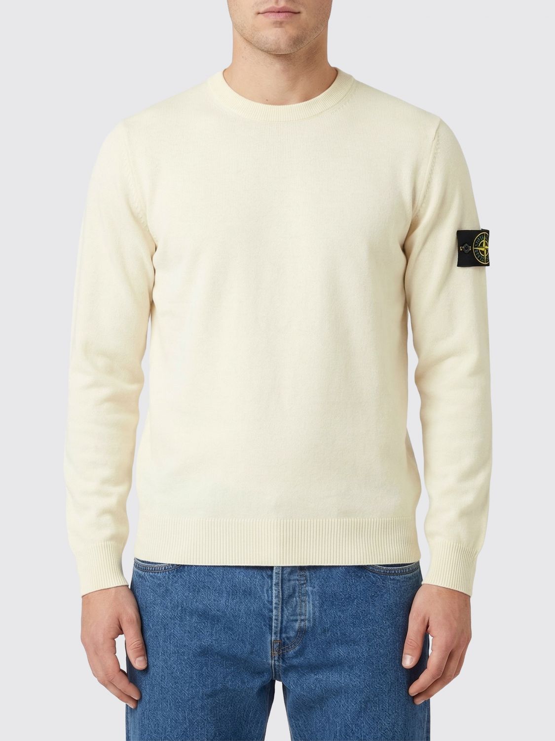 Stone Island Stone Island Sweater Men Ivory Size US XL / EU 56 / 4 - 1 Thumbnail