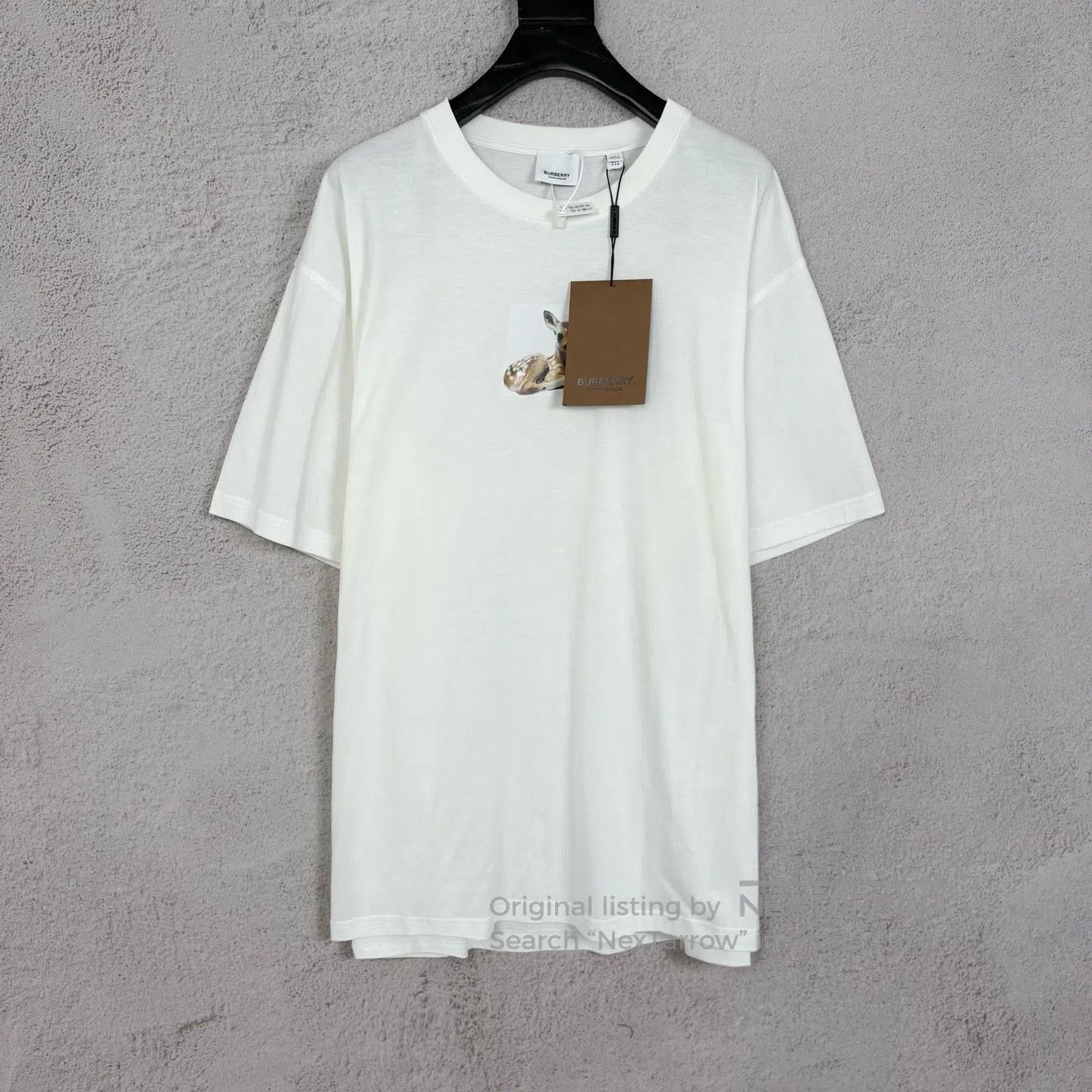 Burberry Burberry Little Deer Photo Logo Short-Sleeve Shirt Size US XXL / EU 58 / 5 - 1 Thumbnail