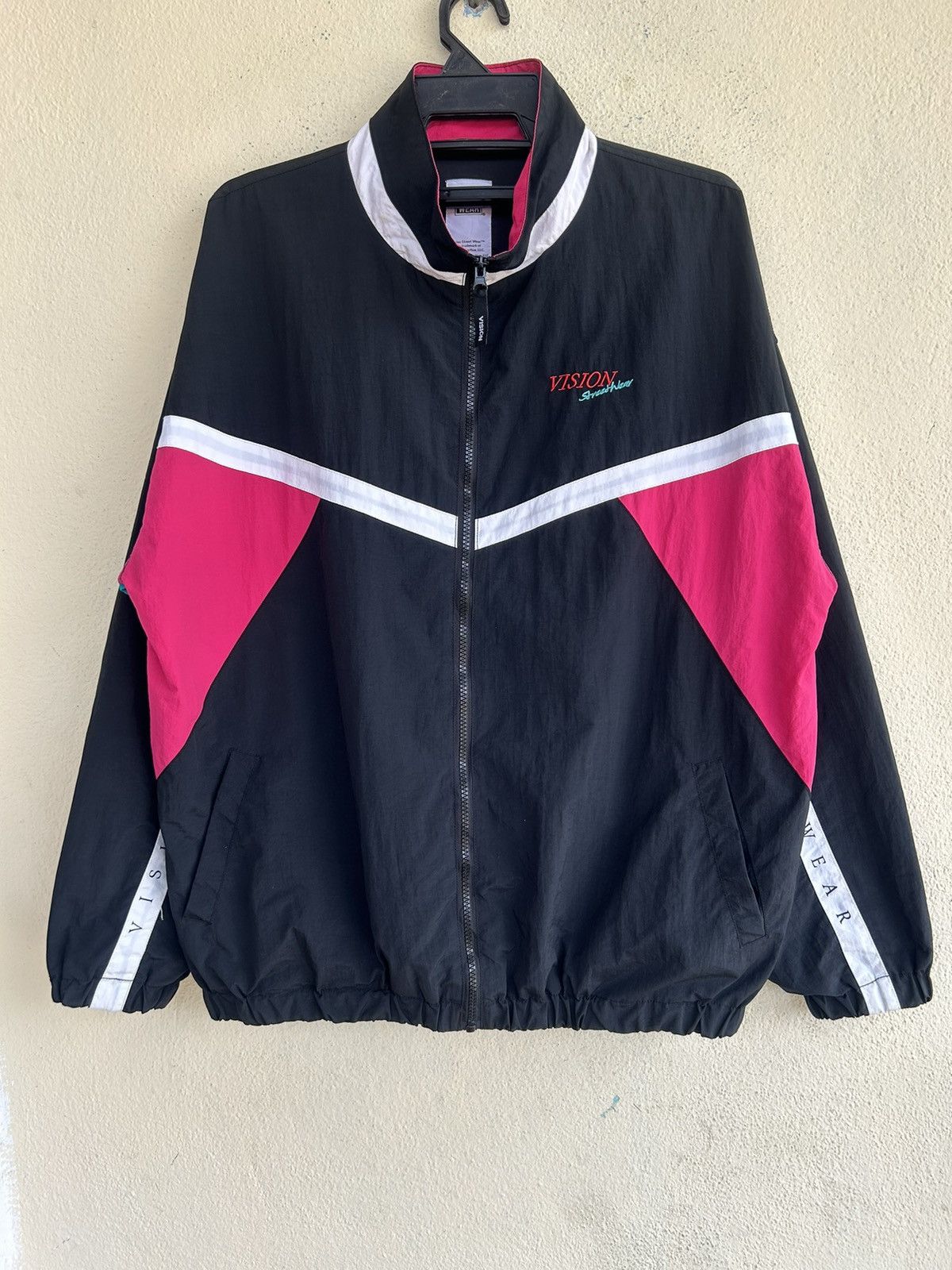Vision Streetwear Multicolour Nylon Windbrreaker