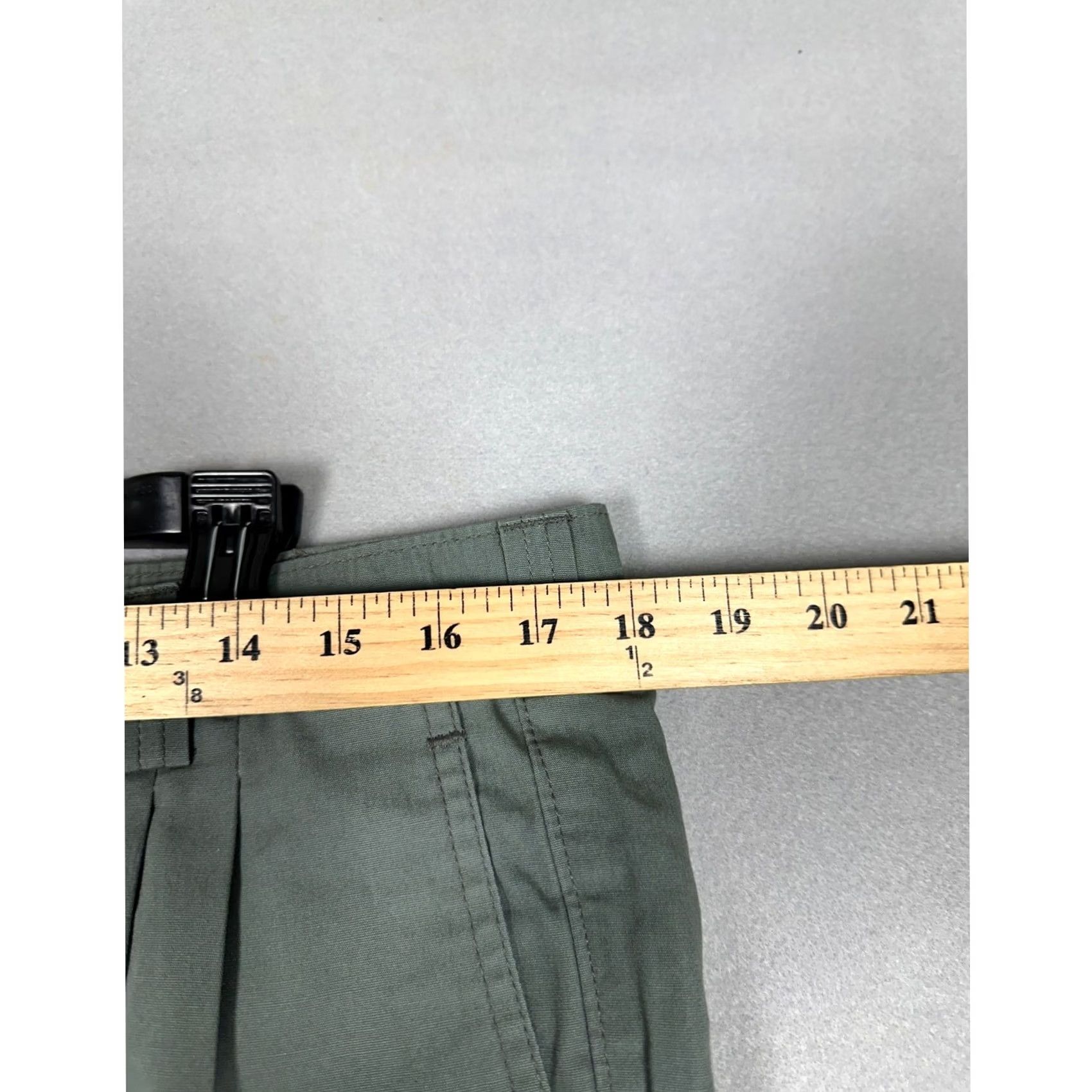 Savane Savane Process 2000 Pants Mens 35 Sage Green Pleated Cuffed Chino #35 31in Inseam Royal Mens Size US 35 - 5 Thumbnail