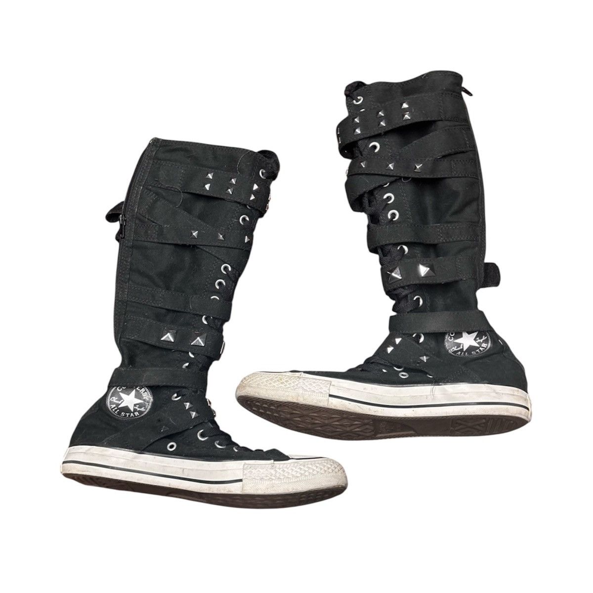 Converse rare 2011 xxhi knee high converse studs and straps Size US 9 / IT 39 - 1 Thumbnail