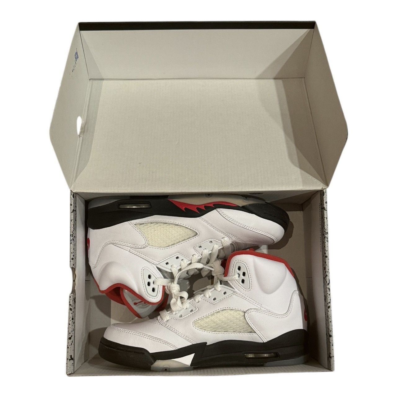 Jordan Brand × Nike Jordan 5 Retro ‘Fire Red Silver Tongue’ (2020) (GS) Size US 5 / EU 37 - 7 Thumbnail