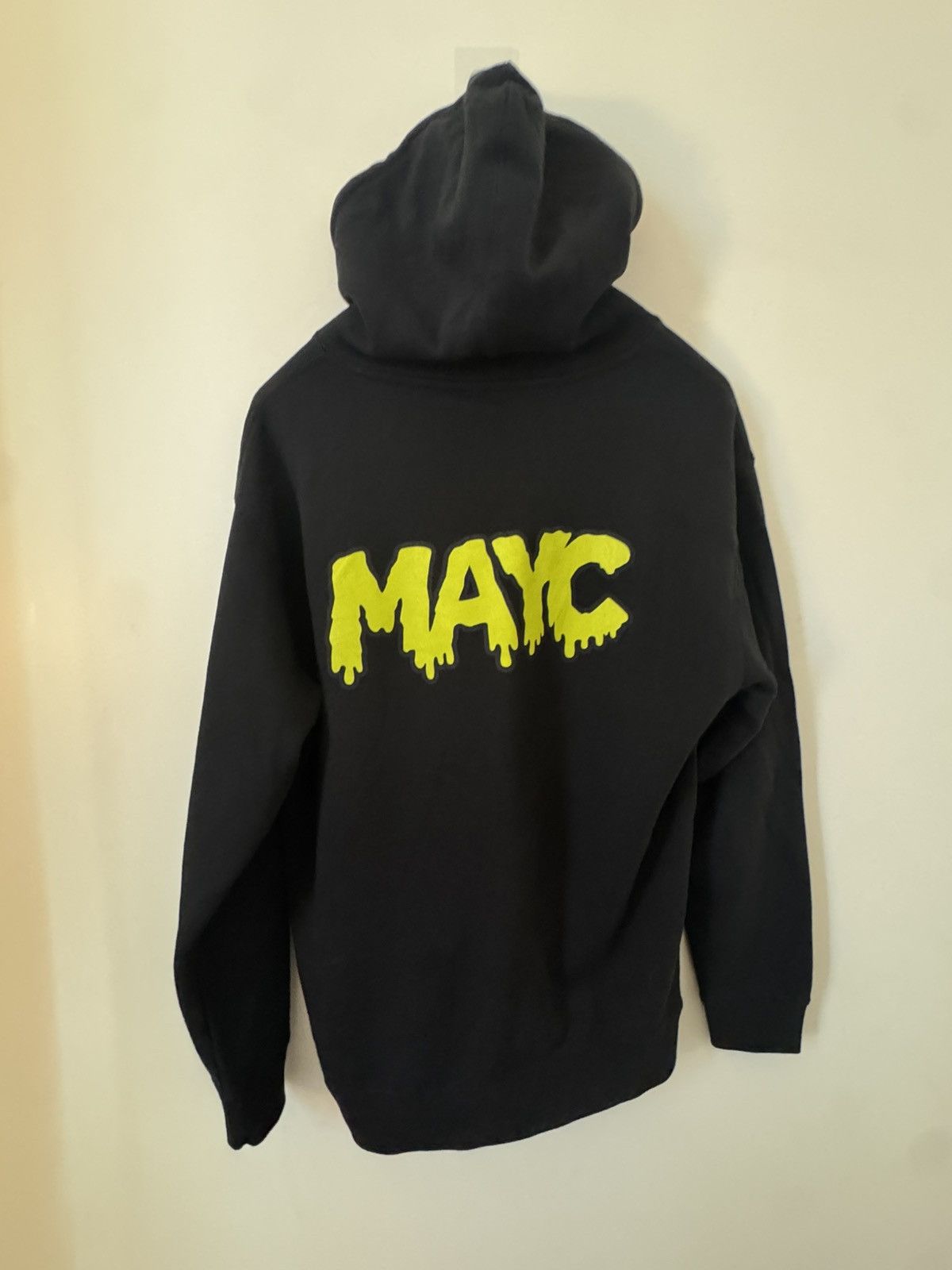 MAYC Mutant Ape Yacht Club Hoodie Black Yellow L