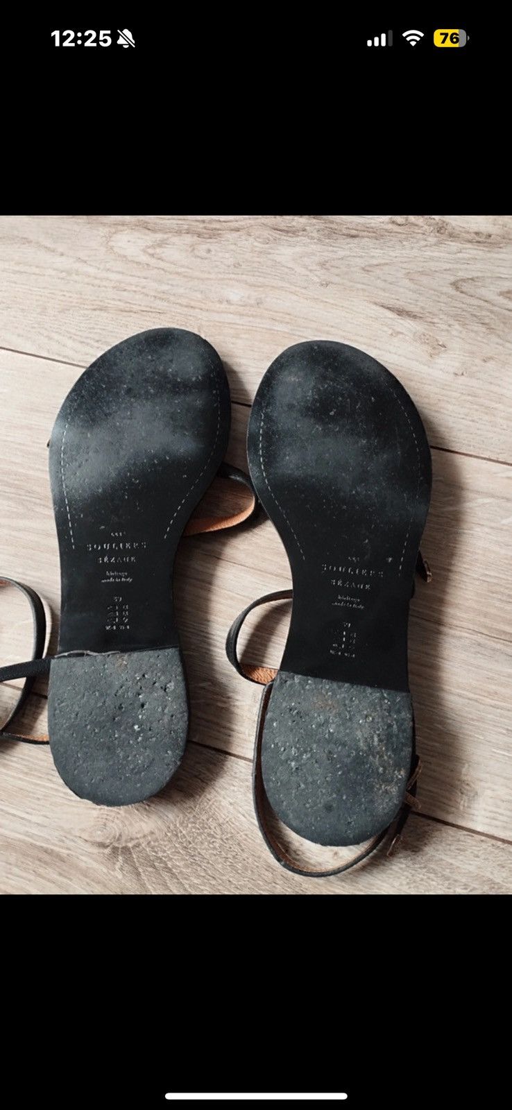 Sezane Sezane Les Souliers Sandals premium roman size 39 Size US 9 / IT 39 - 5 Thumbnail