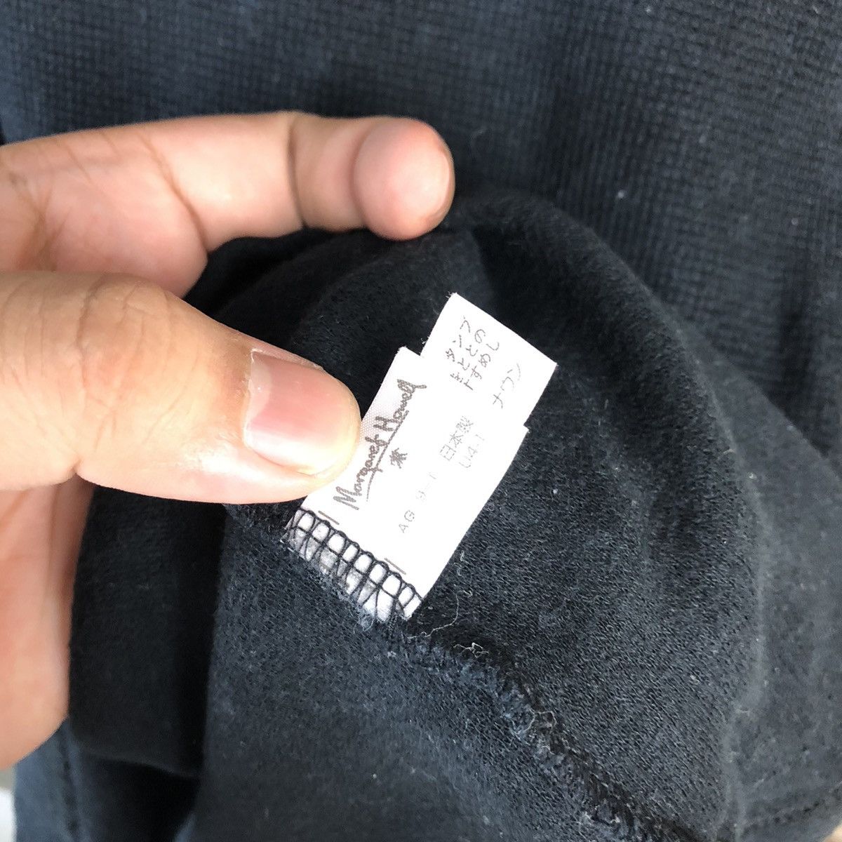 Margaret Howell Marganet Howell Black faded vintage Sweatshirt #A2517 Size US M / EU 48-50 / 2 - 11 Thumbnail