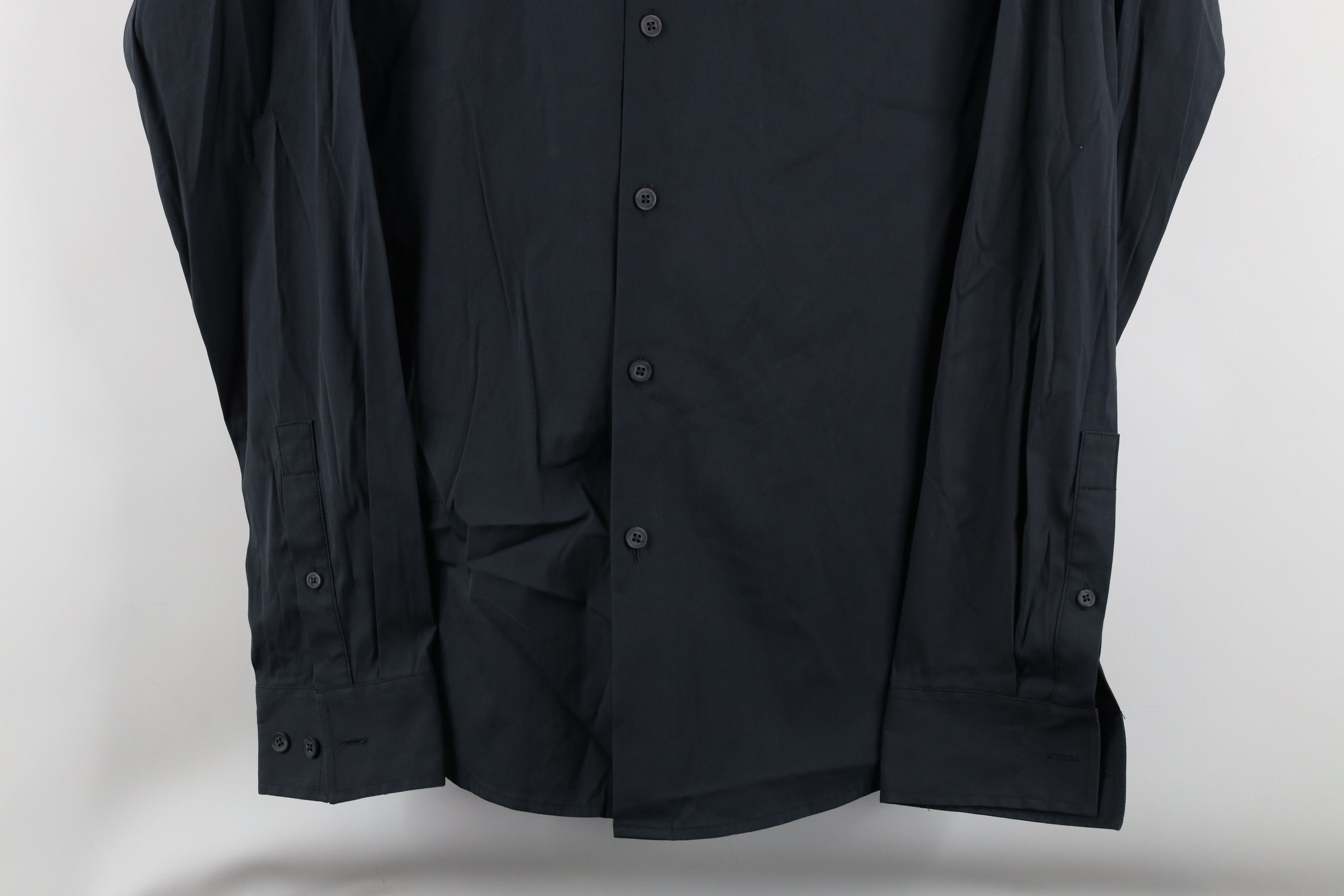 Theory × Vintage Theory Sylvain Wealth Long Sleeve Collared Button Shirt Gray Size US S / EU 44-46 / 1 - 3 Thumbnail