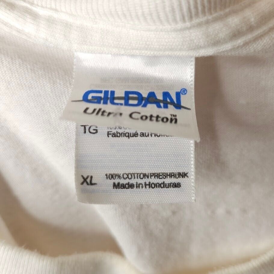 Gildan Michigan T Shirt Mens Size XL White The Great Lakes State Size US XL / EU 56 / 4 - 5 Thumbnail