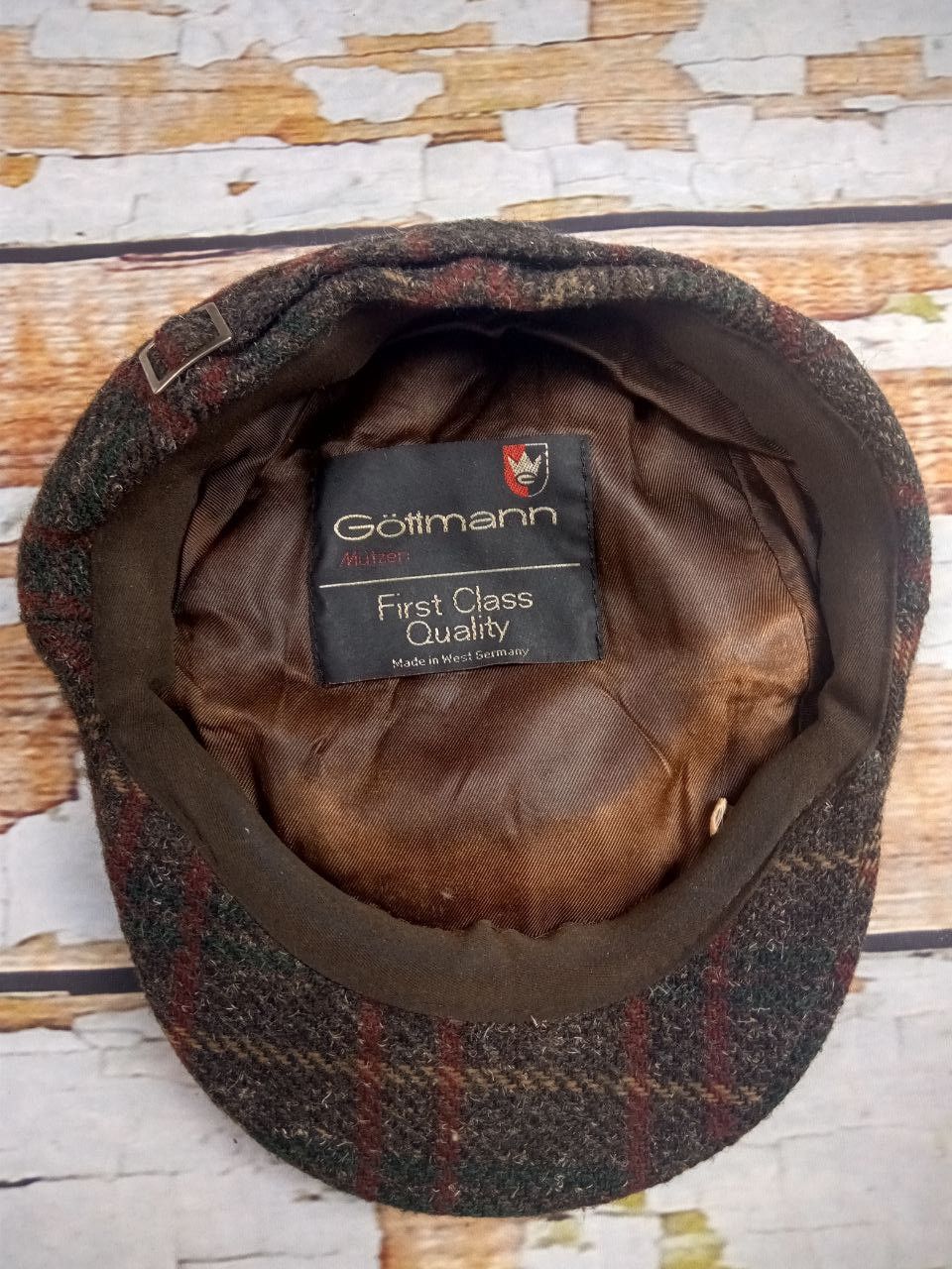 Vintage Vintage Gottman Hat Cap Size 58 cm Made in West Germany Size ONE SIZE - 7 Thumbnail