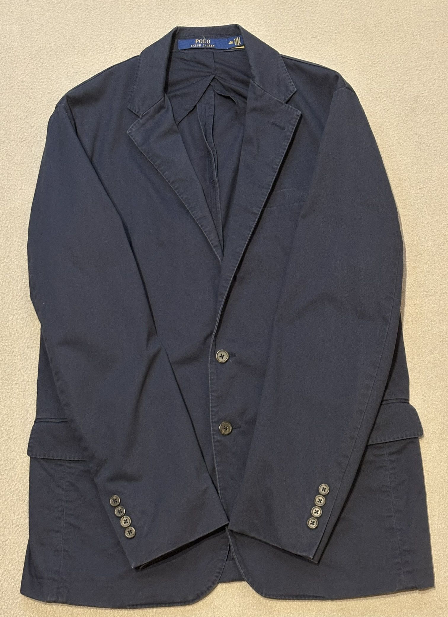 Polo Ralph Lauren Polo Ralph Lauren navy Blazer size 40R Size 40R - 8 Thumbnail