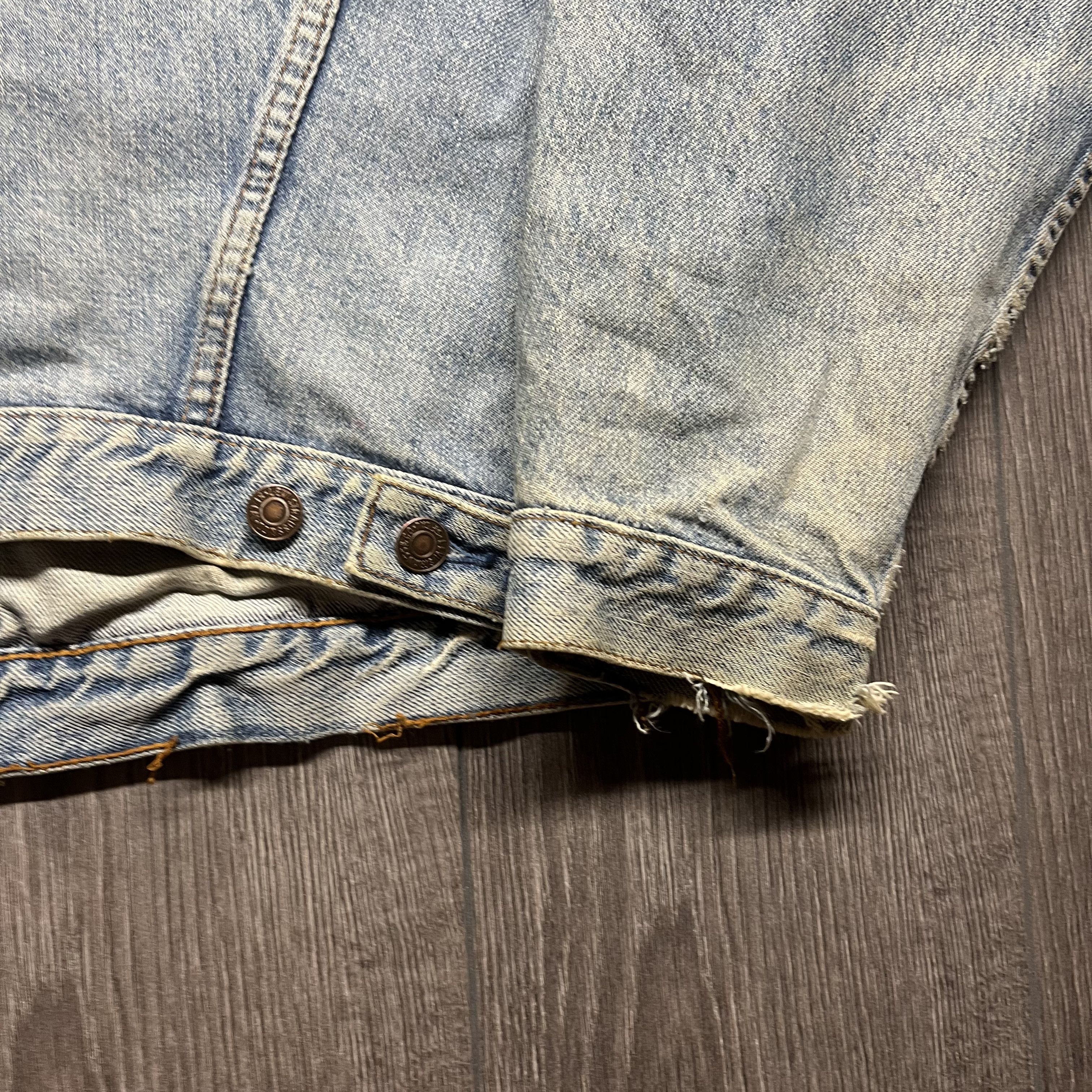 Levi's × Vintage Vintage Levis Strauss 1990s Denim Trucker Jacket XL Size US XL / EU 56 / 4 - 13 Thumbnail
