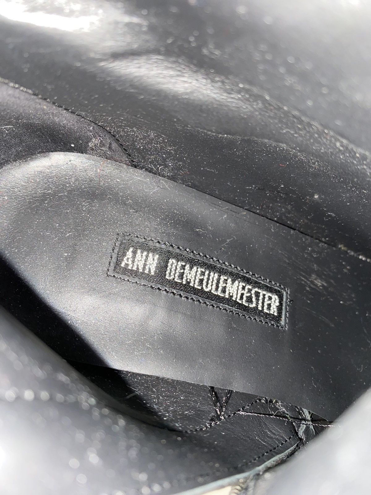 Ann Demeulemeester New! Ann Demeulemeester suede over the knee heeled boots Size US 7.5 / IT 37.5 - 17 Thumbnail