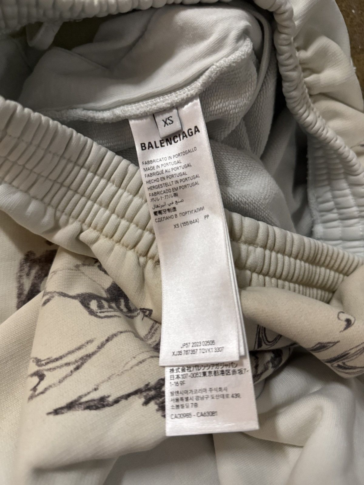 Hellstar Records Tee Size XL Cream