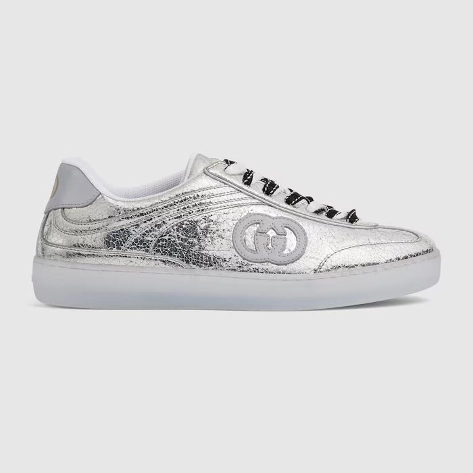 Gucci Gucci G75 Metallic Sneakers Size US 7.5 / IT 37.5 - 1 Thumbnail