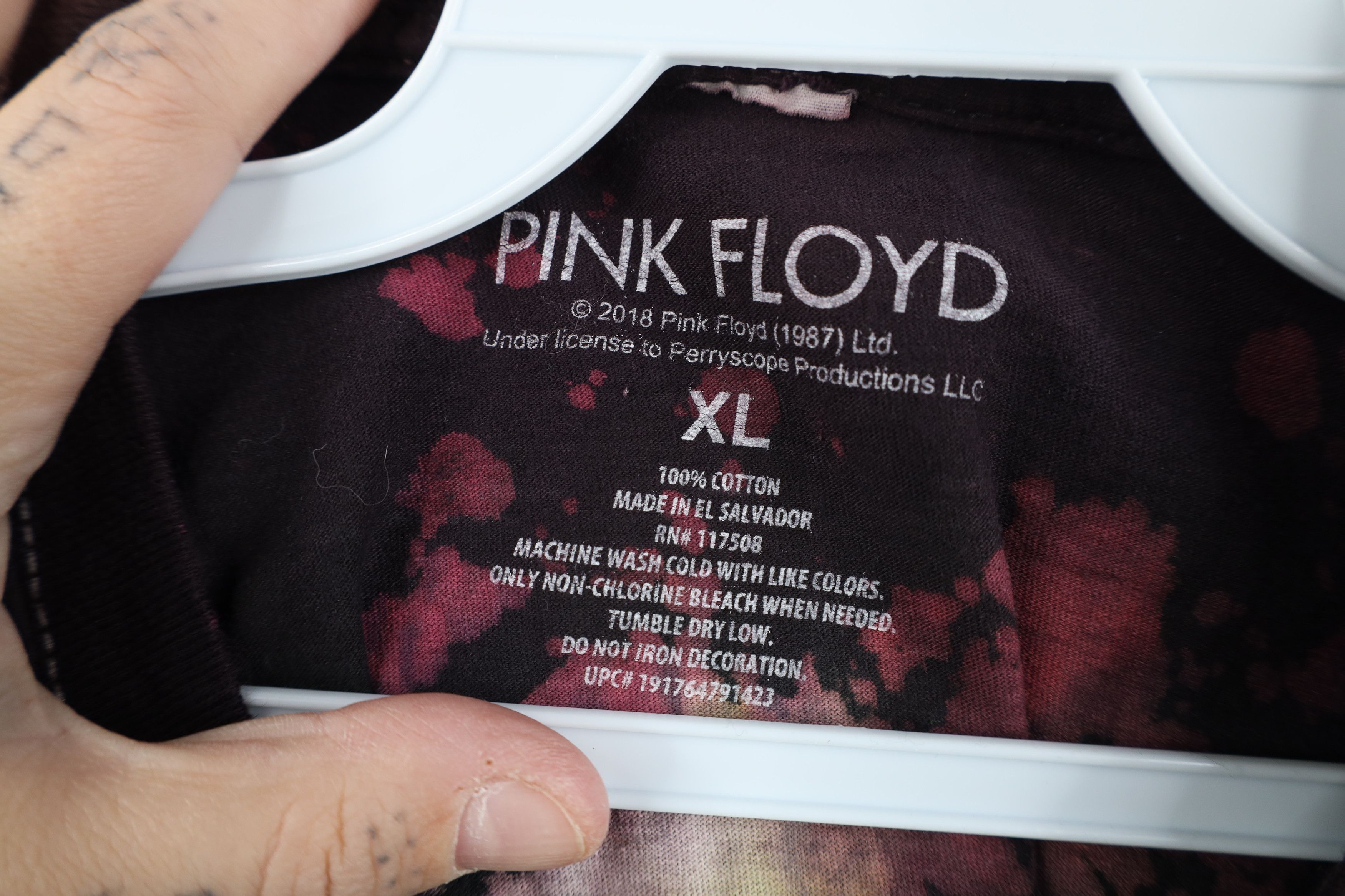 Vintage Retro Y2K of the Moon Pink Floyd Band Short Sleeve T-Shirt Size US XL / EU 56 / 4 - 10 Thumbnail