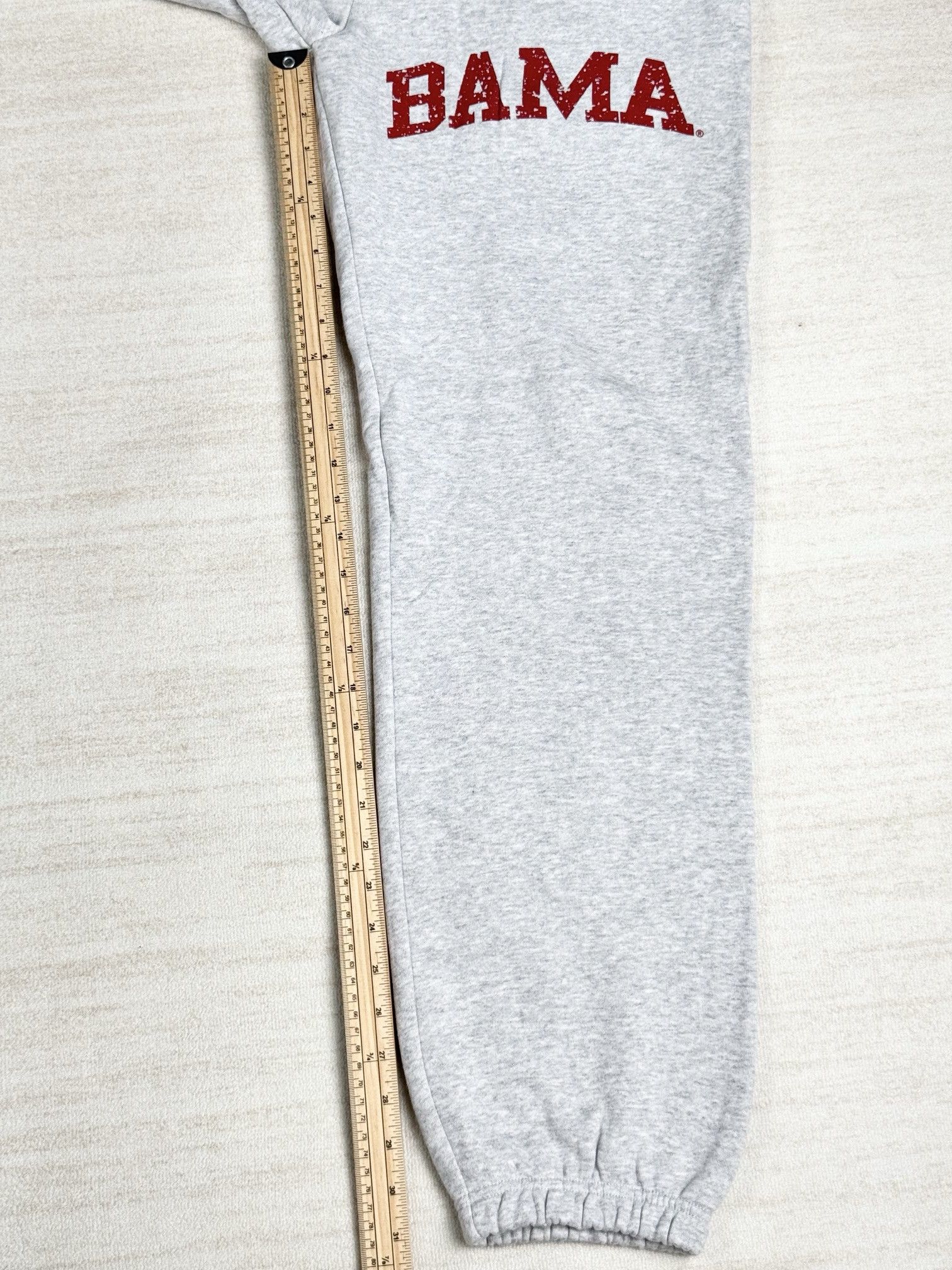 Mitchell & Ness × Travis Scott Alabama Crimson Tide Classic Sweatpants Size US 32 / EU 48 - 4 Thumbnail